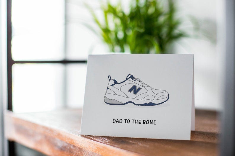 Dad to the Bone Card 