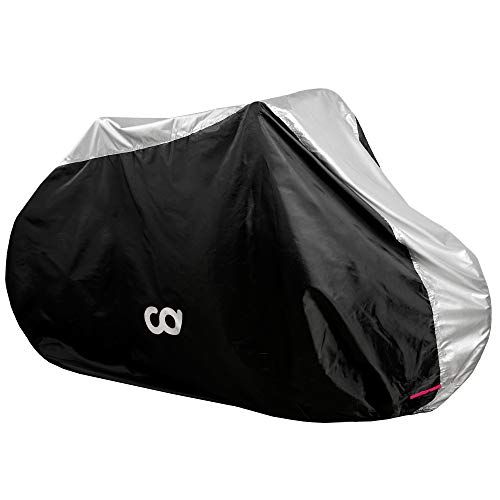 CyclingDeal Bike Cover for Outdoor Bicycle Storage