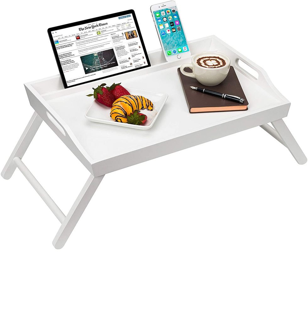 Rossie Home Bed Tray with Phone Holder