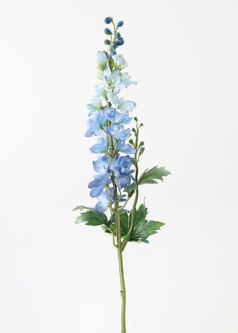 Blue Fake Larkspur Delphinium Wildflower - 35"