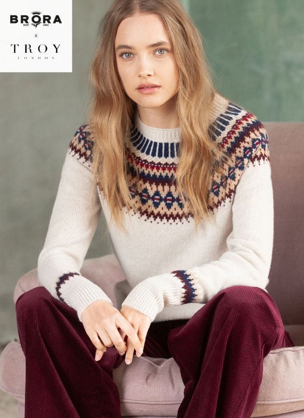 Supersoft Lambswool Fair Isle Jumper