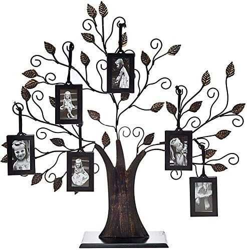 Metal Family Tree Picture Frame
