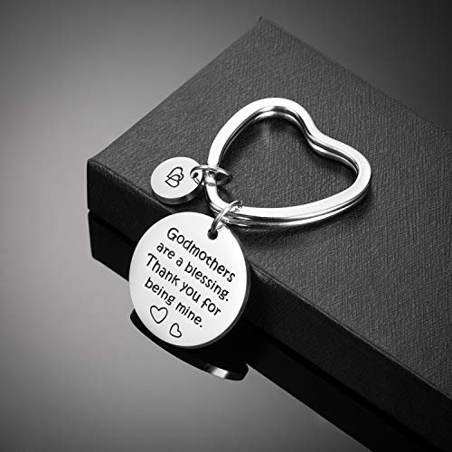 "Godmothers are a Blessing" Keychain