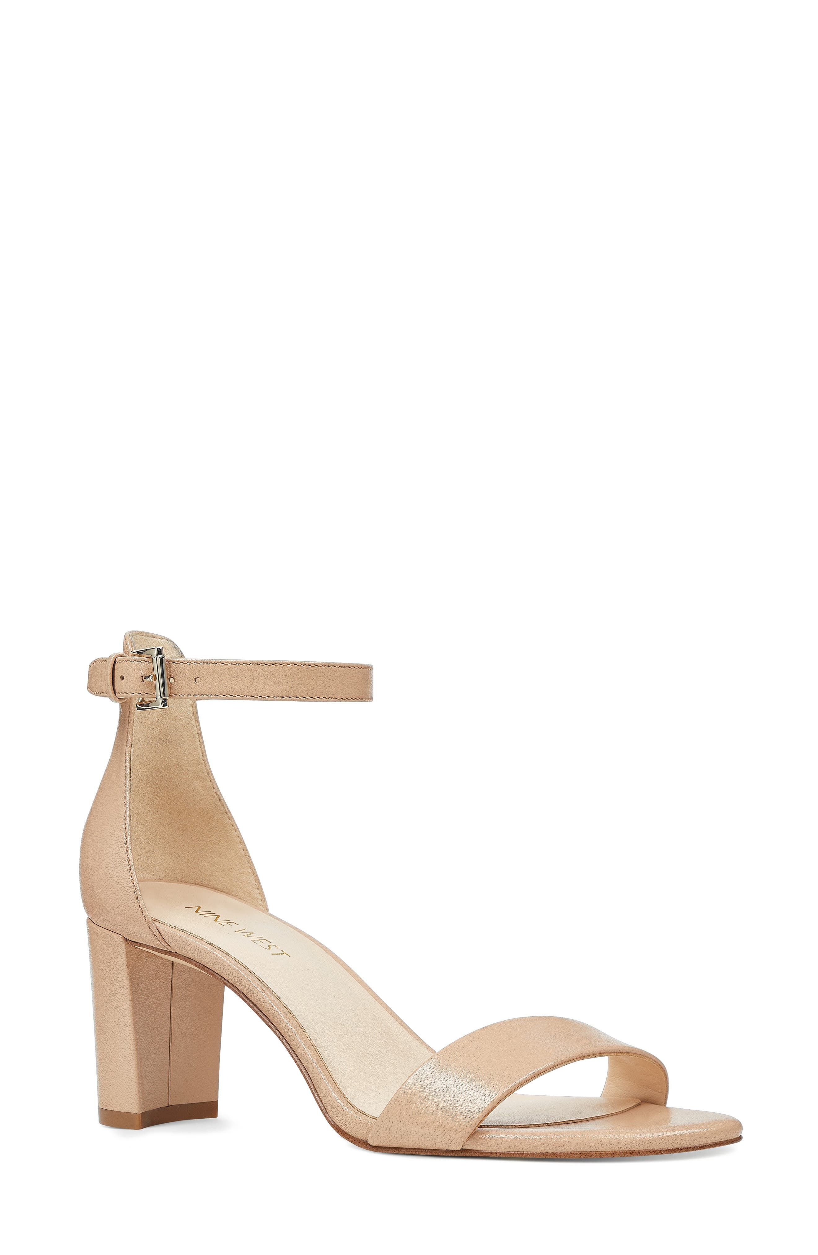 comfortable block heels for wedding