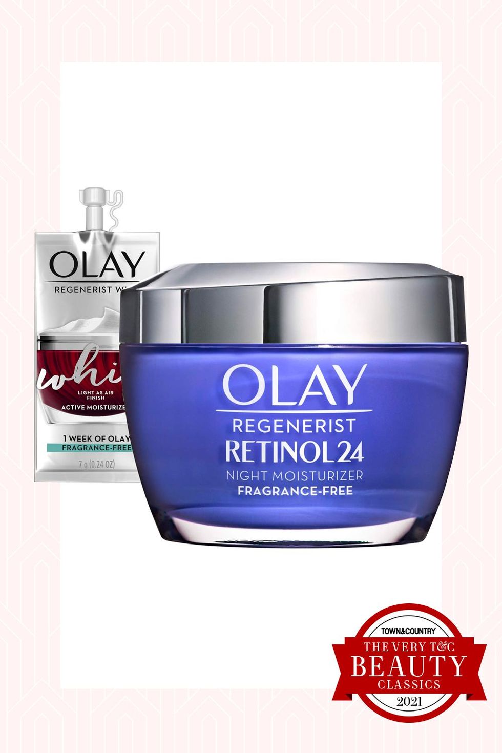 Olay Regenerist Retinol 24 Night Moisturizer Fragrance-Free 