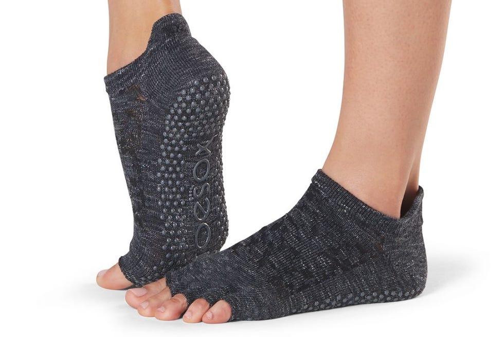 toesox Half Toe Low-Rise Grippy Socks