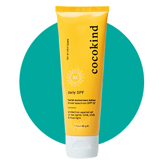 Cocokind Daily SPF 32 Facial Sunscreen Lotion