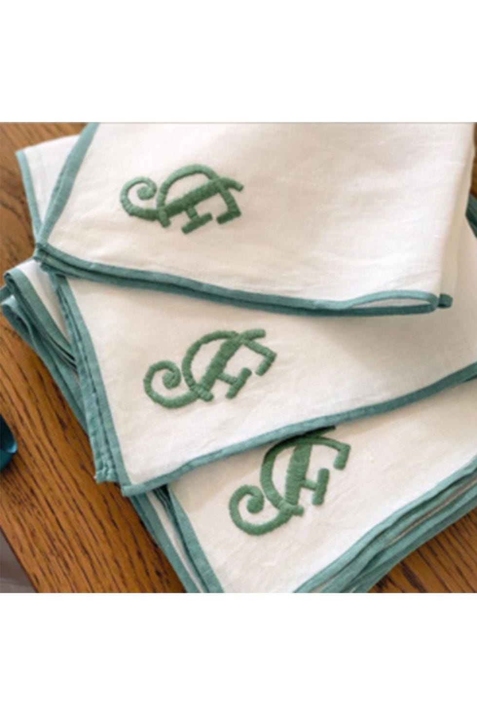 Black Blue Color edge Hand Towel - Hibiscus Linens