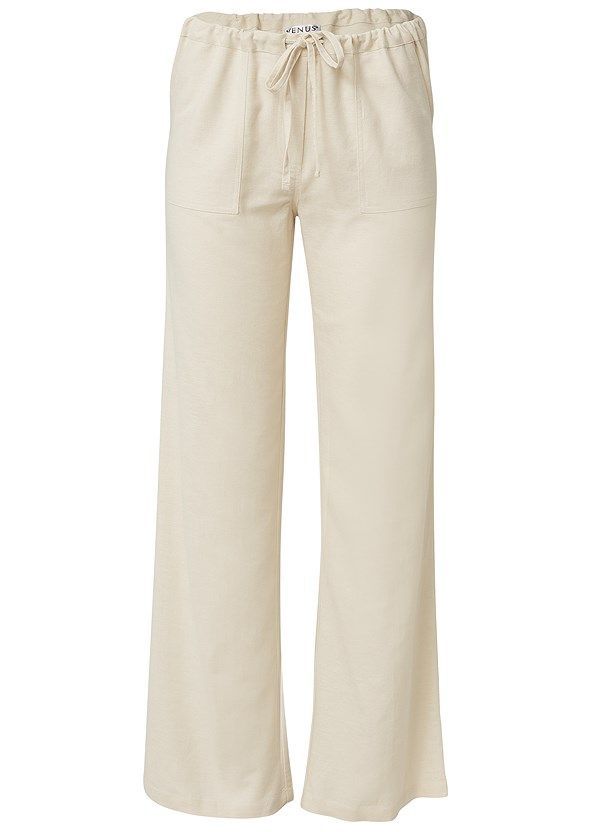 linen pants women outfit