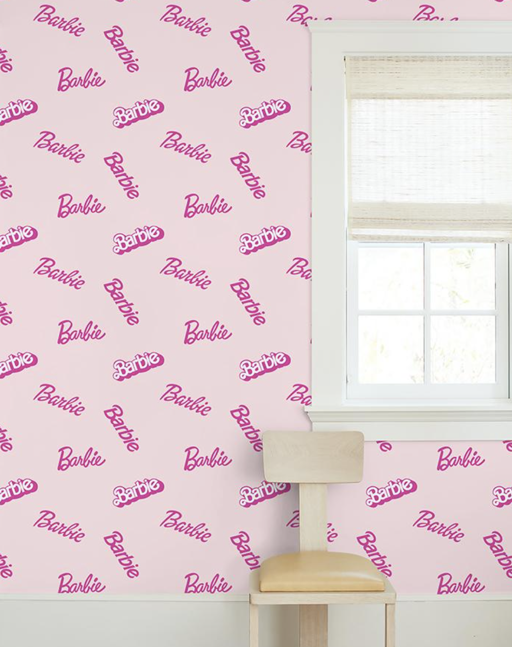 'Barbie™ Logo Mix' Wallpaper by Barbie™