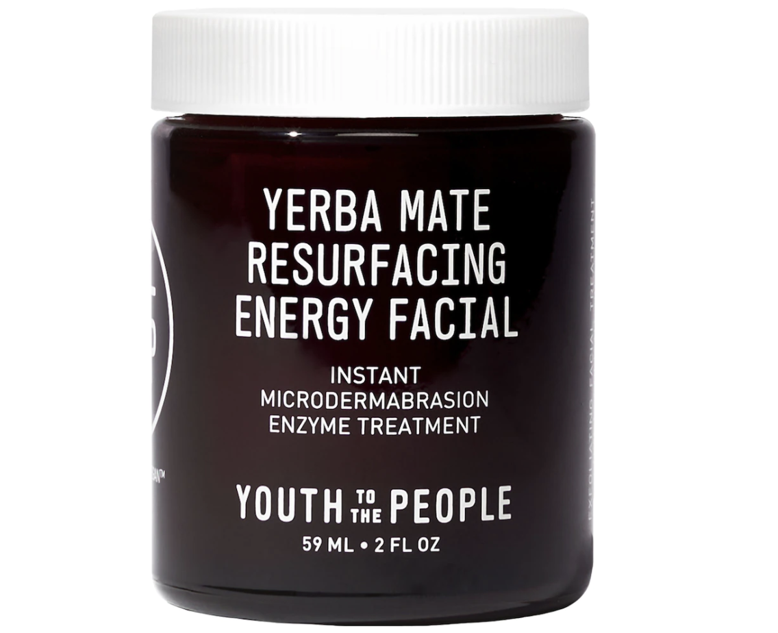 Yerba Mate Resurfacing + Exfoliating Energy Facial with Enzymes + Niacinamide