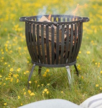 Industrial Fire Pit In Two Sizes