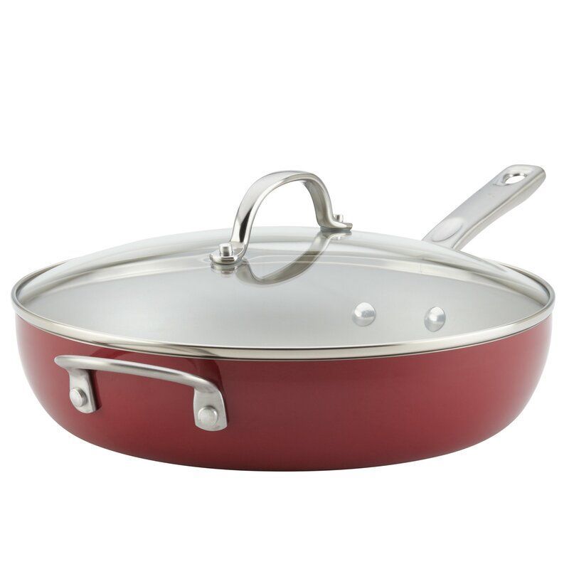 12" Non-Stick Skillet with Lid