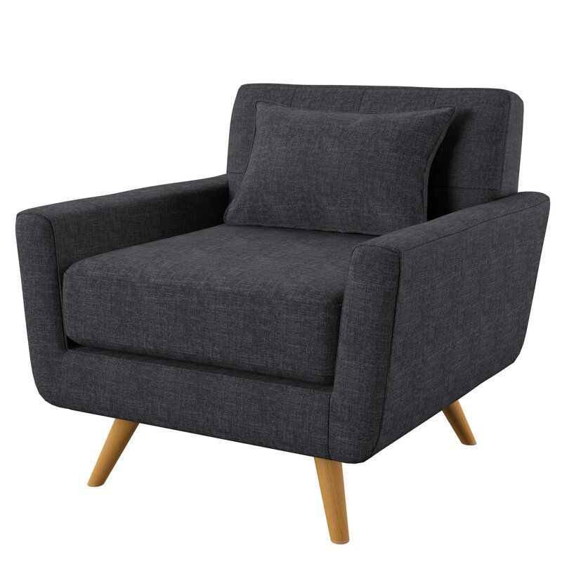 Norton St Philip 34" Wide Tufted Polyester Armchair