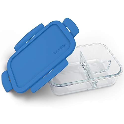 Glass Lunch Box for Office Kids Student Meal Prep Containers
