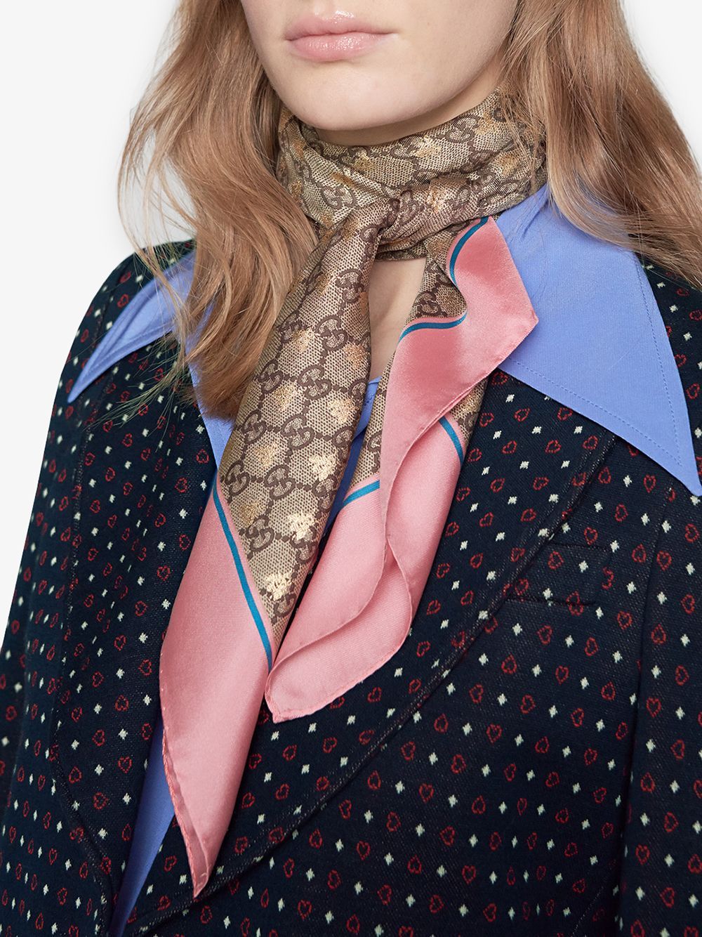 Designer Inspired Silk Scarf Most Popular Back IN STOCK 