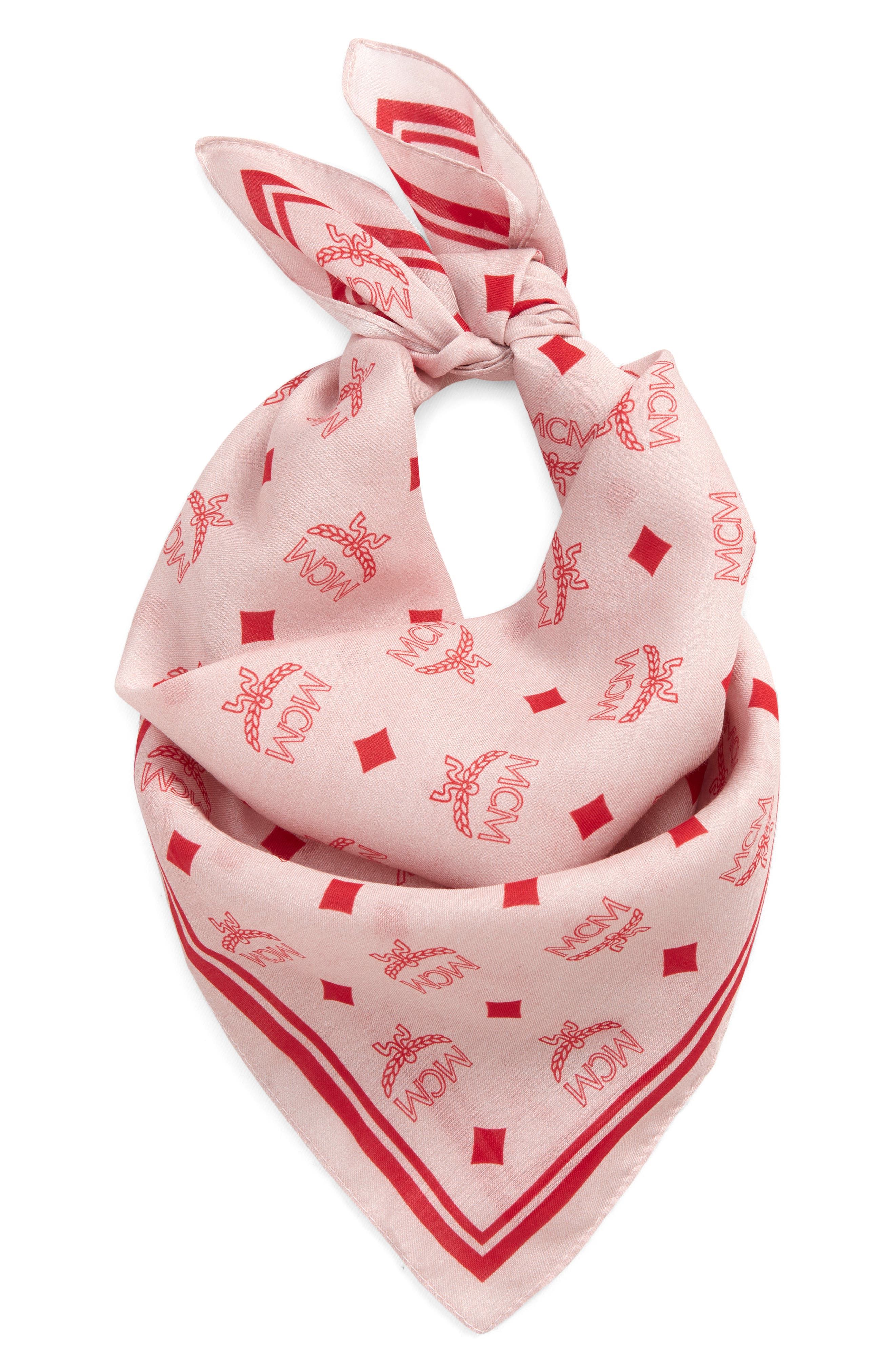 designer silk bandana
