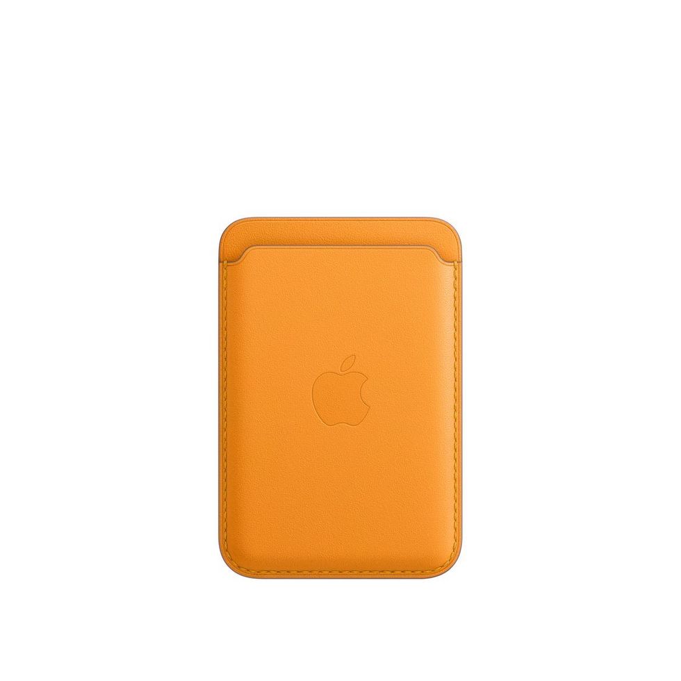 iPhone Leather Wallet with MagSafe in California Poppy