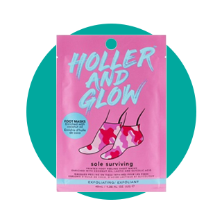 Holler and Glow Sole Surviving Foot Mask