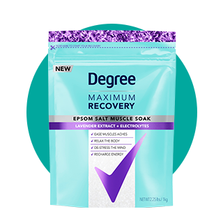 Degree Maximum Recovery Epsom Salt Muscle Soak