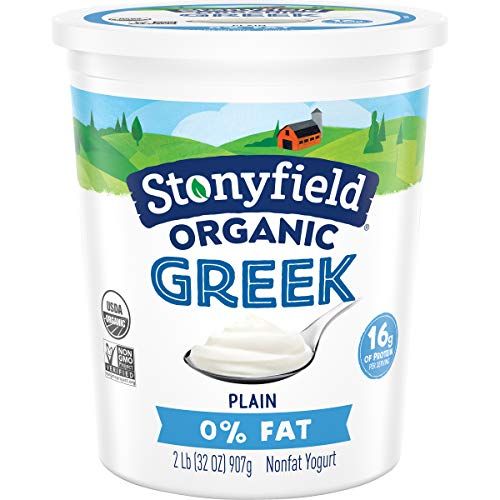 0% Fat Plain Greek Yogurt