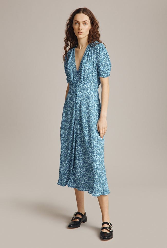 Flo Midi Dress, Ghost, £95