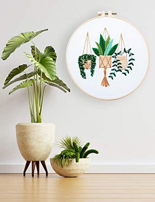 House Plant Cross Stitch Kit