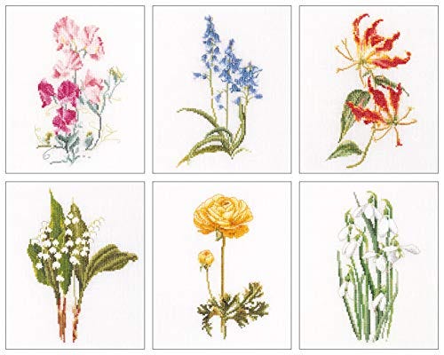 Floral Cross Stitch Kit 