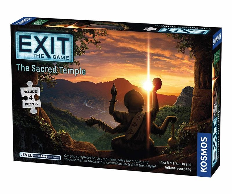 Exit: The Sacred Temple