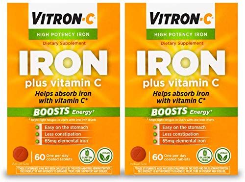Vitron-C High Potency Iron Supplement with Vitamin C