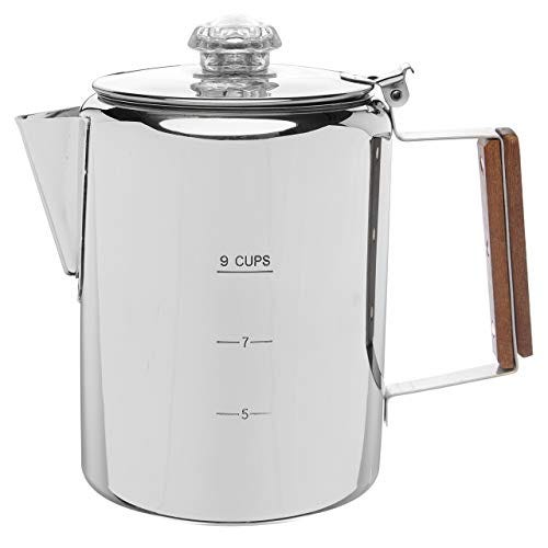 Ozark Trail 10-Cup Stainless Steel Percolator Coffee Pot