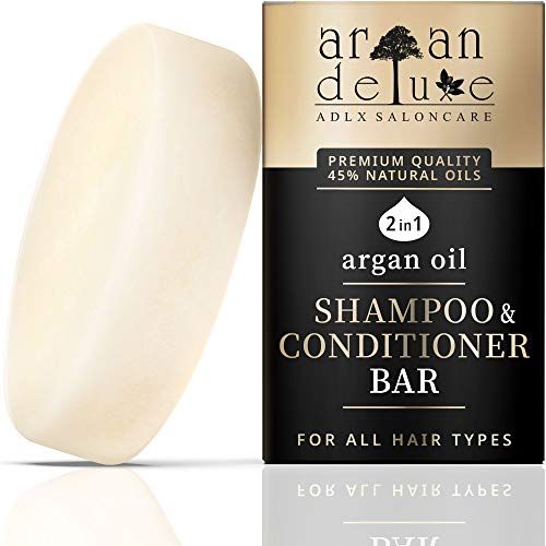Argan Deluxe Shampoo e Balsamo Solido Professionale
