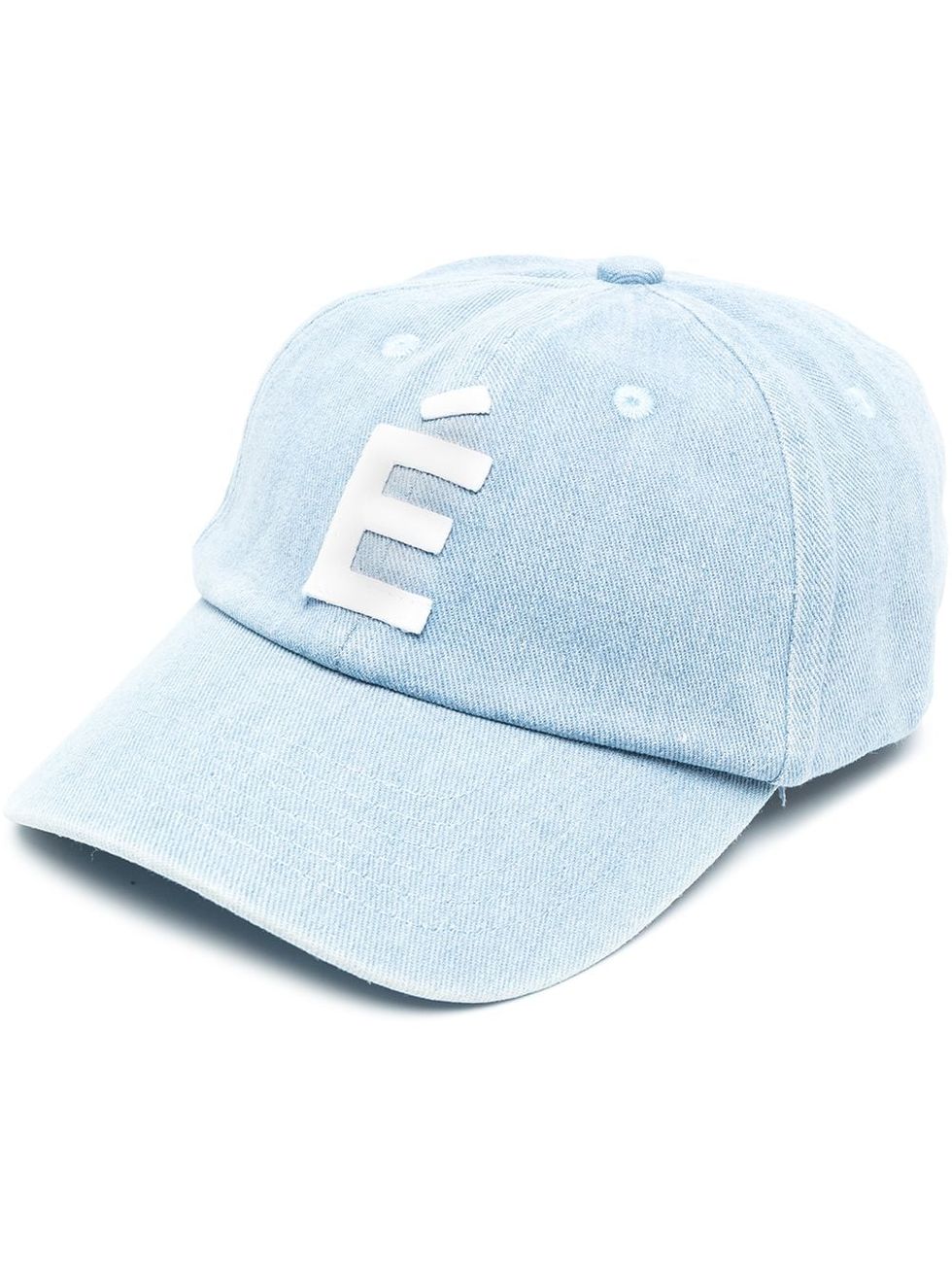 復古棒球帽推薦：Études 布章裝飾丹寧棒球帽