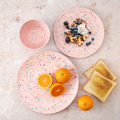 Zak Designs Confetti Melamine Dinnerware