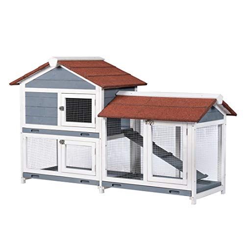 Best rabbit hutch 2025 for 2 rabbits