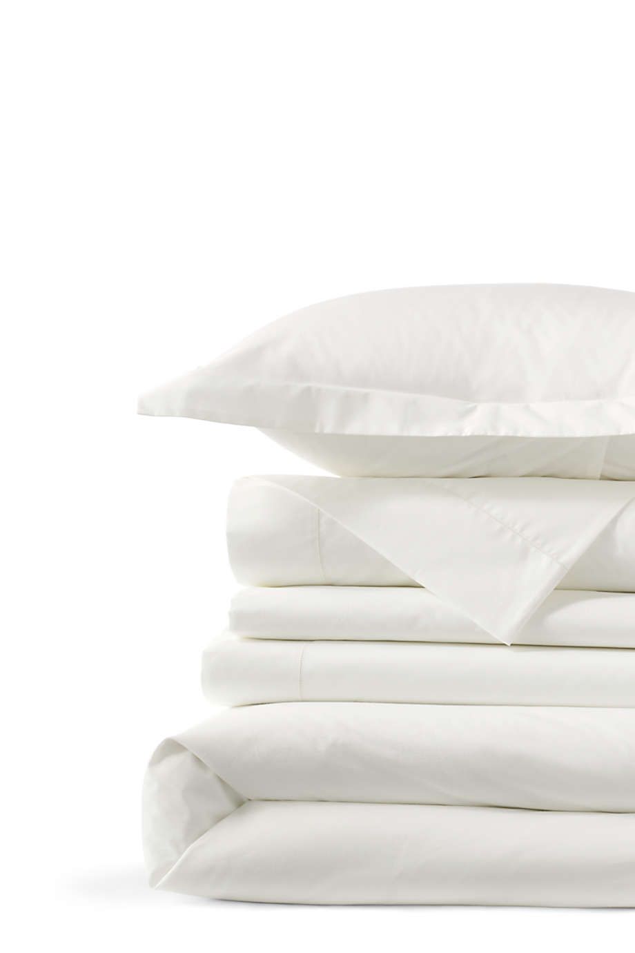 300 Supima Percale Solid Duvet Cover