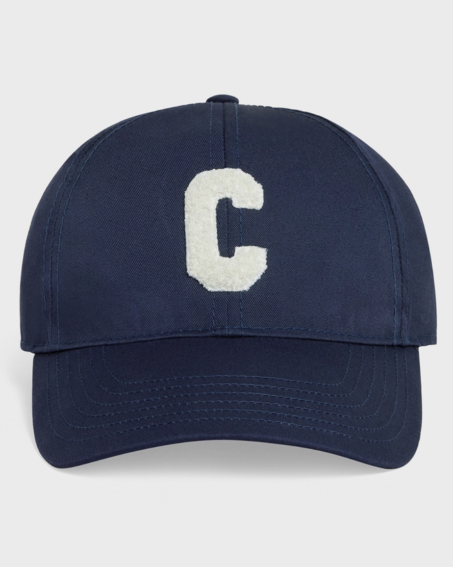 復古棒球帽推薦：Celine "C" 字布章棒球帽