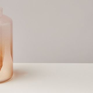 Peonia Lustre Pink & Orange Glass Vase, Oliver Bonas, £29.50