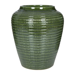 Bergs Potter Green Willow Vase, Amara, Â£ 59