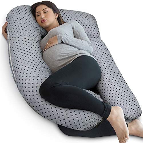 COVER NOT INCLUDED Used as Comfy Long Cuddle Pillows Belly and Back Support for Pregnant Women Iwil dream Pregnancy Pillow U Shape Orthopedic Maternity Nursing Cushion 