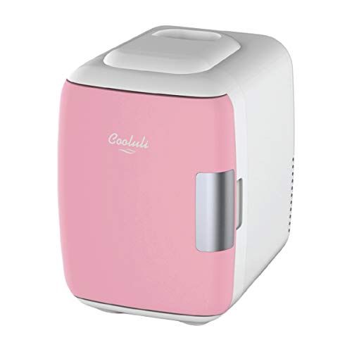 Pink Mini Fridge Electric Cooler 