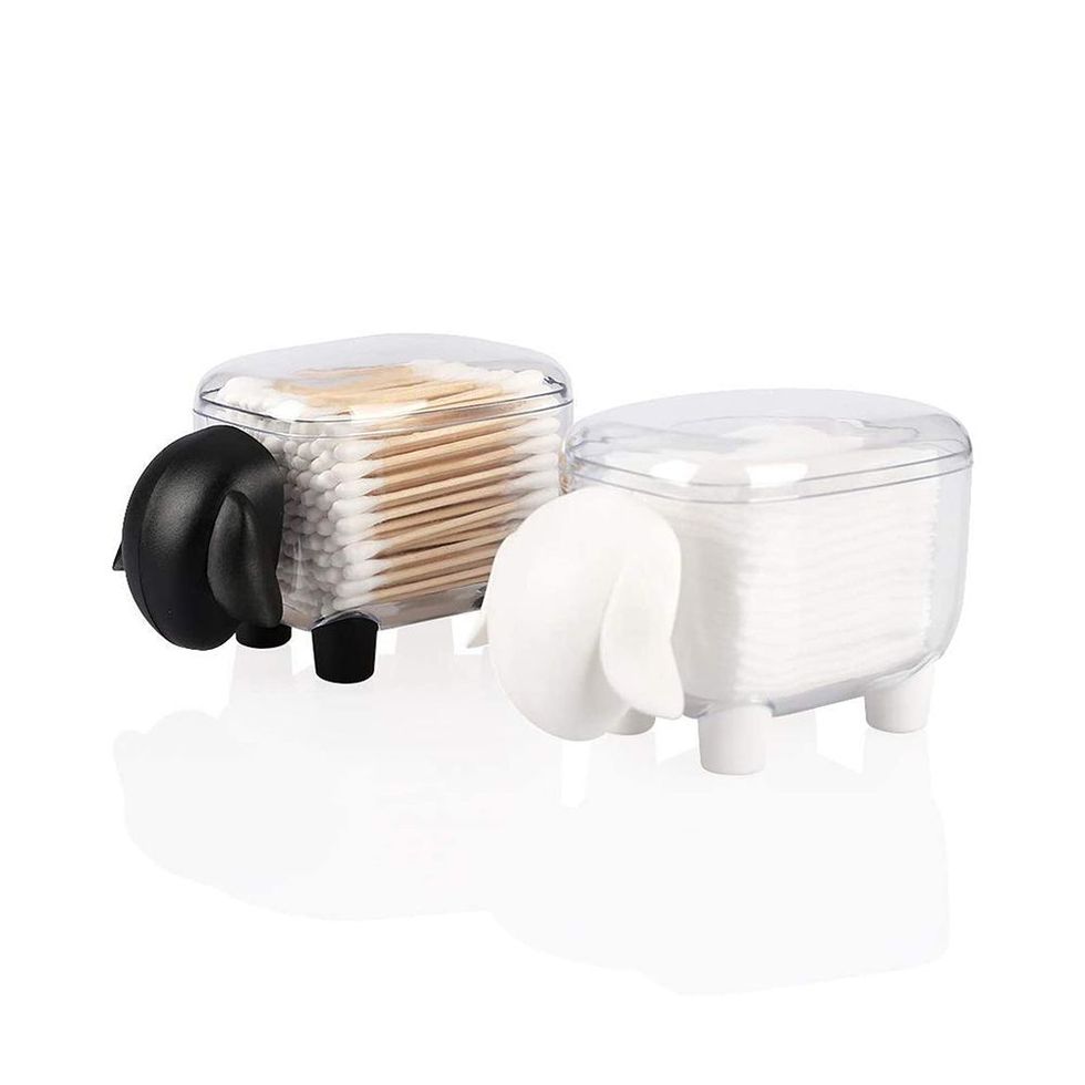Acrylic Sheep-Shaped Storage Containers (Set of 2) 