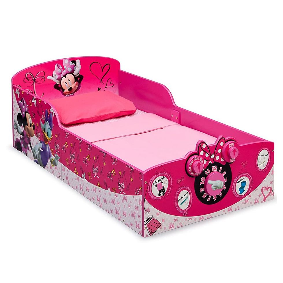 Disney Interactive Minnie Mouse Toddler Bed 