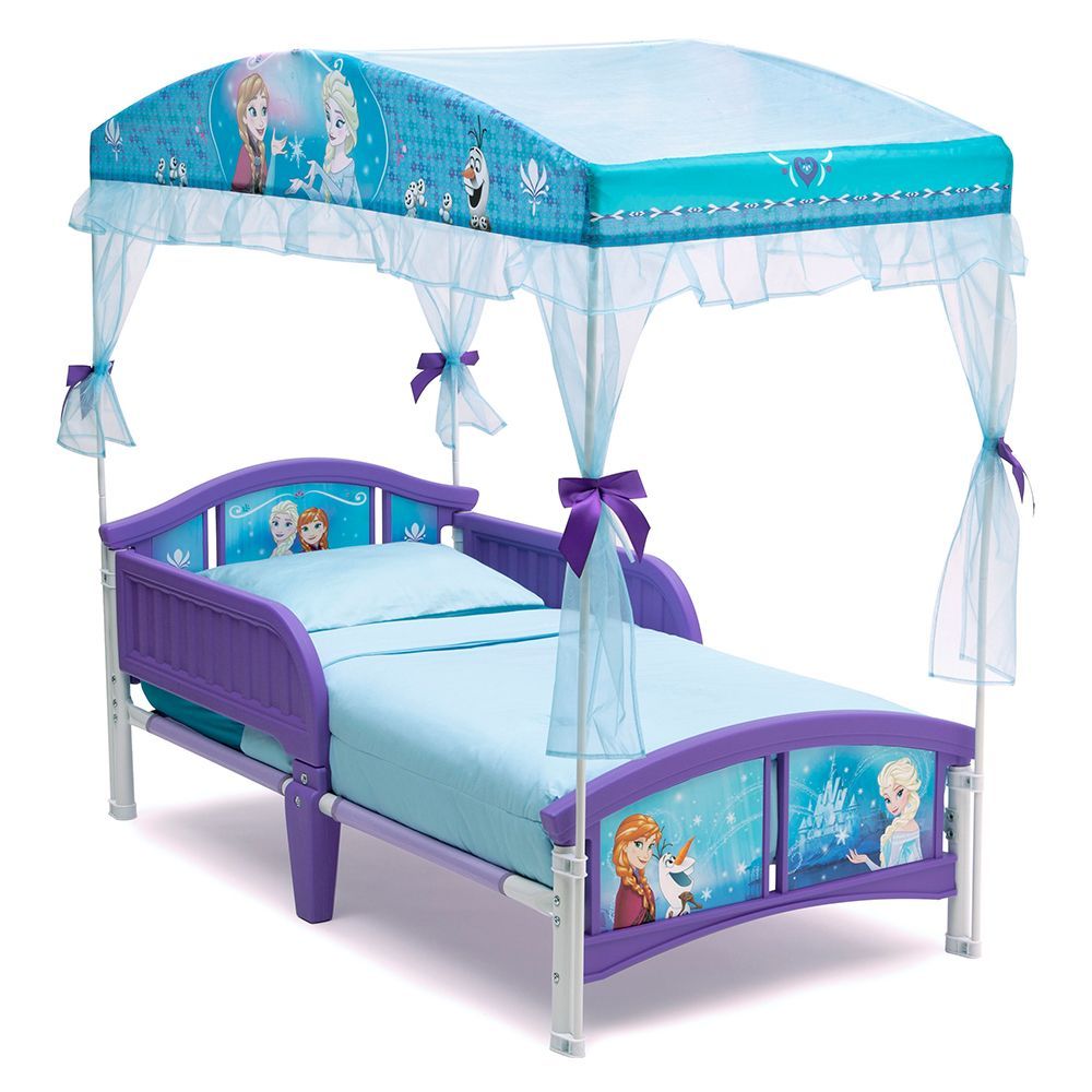 Disney Frozen Canopy Toddler Bed 