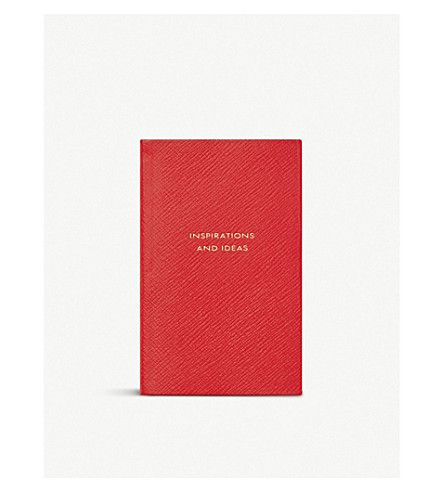 Inspirations and Ideas Panama leather notebook