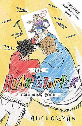 El libro para colorear Heartstopper de Alice Oseman