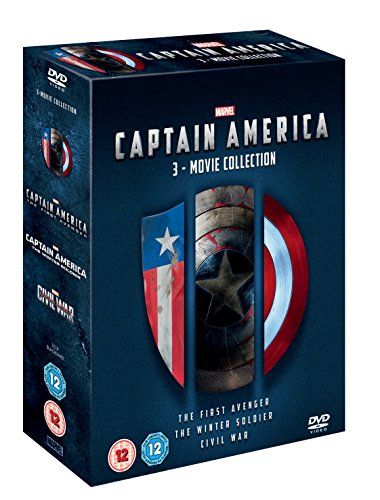 Koleksi 3 Film Captain America [DVD]