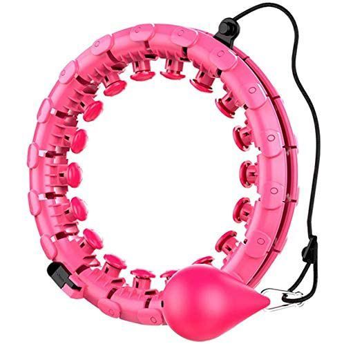 Fat Burning Adult Weighted Plastic Detachable Smart Hula Ring Exercise Hoops HANZU LTD 