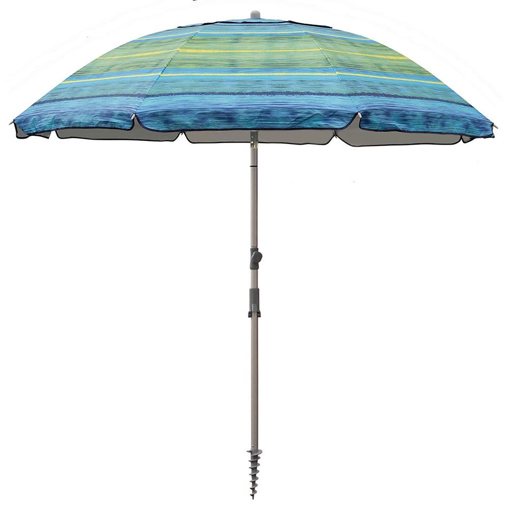 Tommy Bahama 8 ft Sunblocking Umbrella Wind outlet Vent Added for Stability NEW