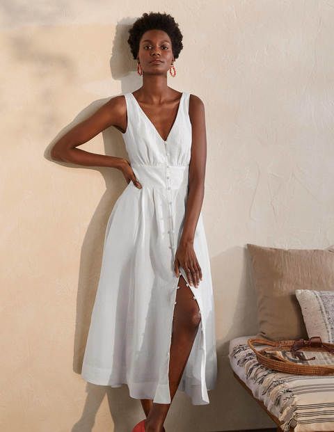 Long white sun store dresses